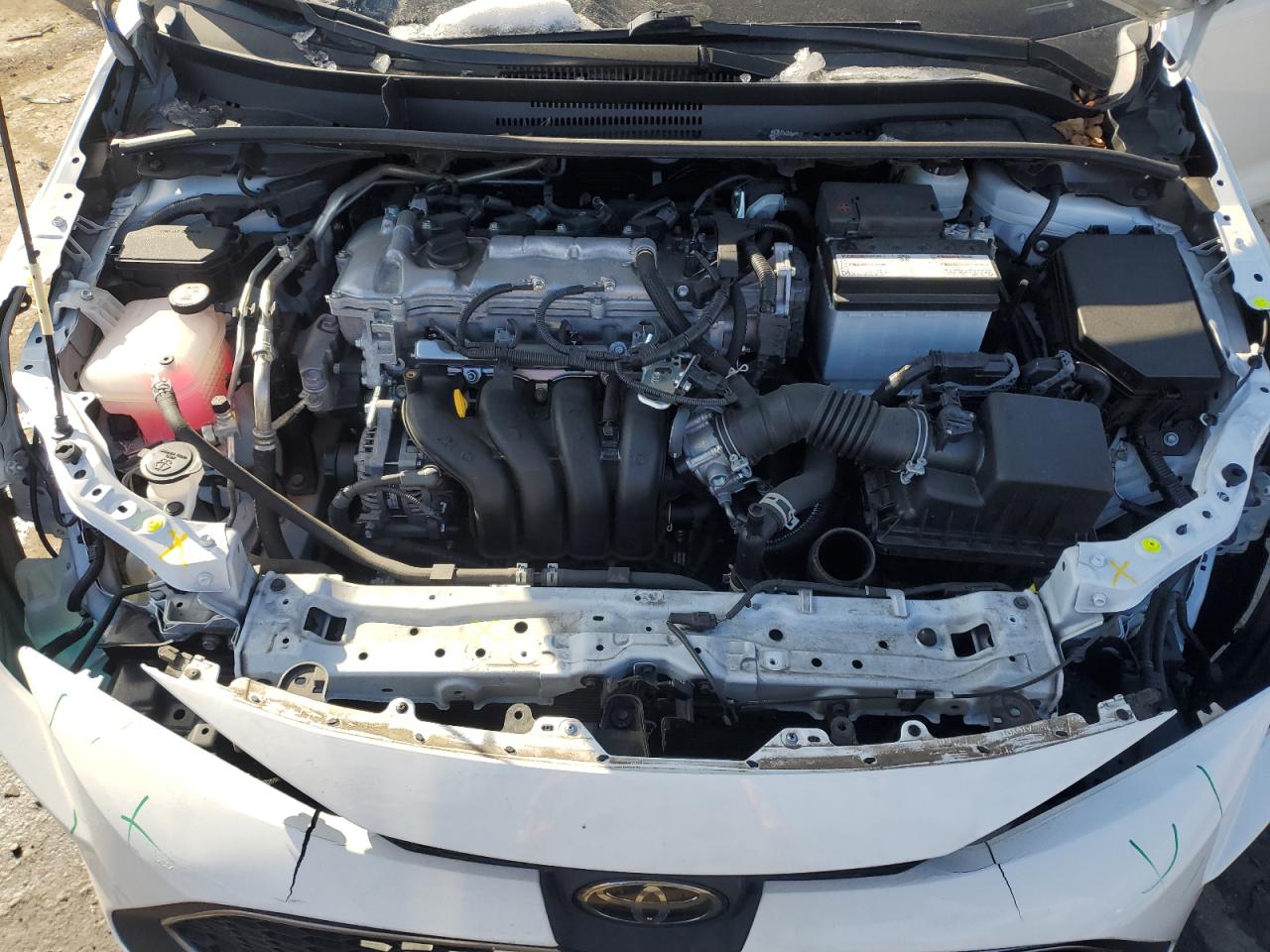 2022 TOYOTA COROLLA XLE VIN:5YFFPMAE9NP305579