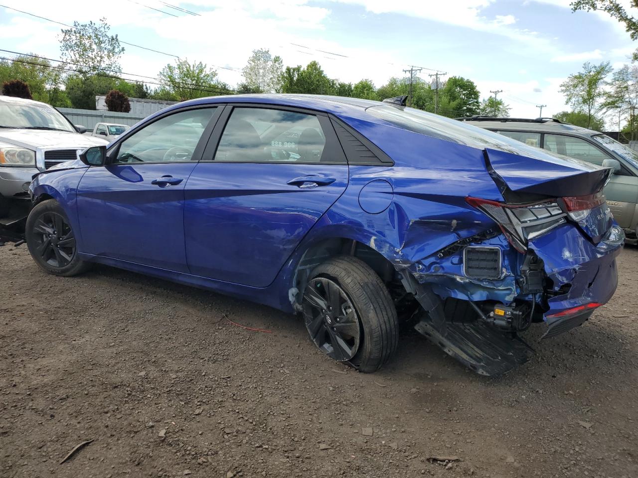 2023 HYUNDAI ELANTRA BLUE VIN:KMHLM4AJ3PU060143