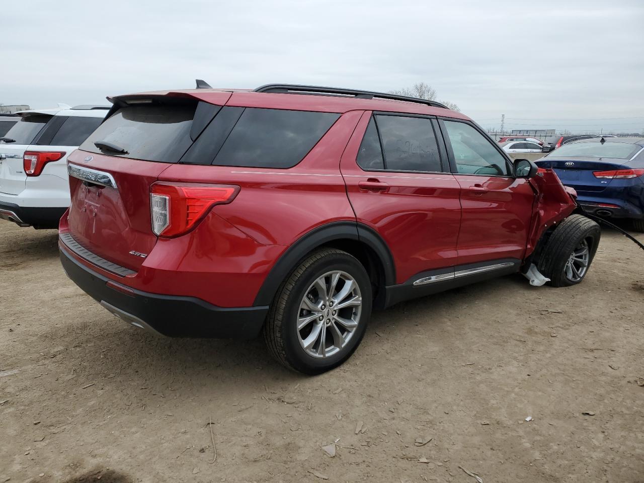 2022 FORD EXPLORER XLT VIN:1FMSK8DH4NGC48795