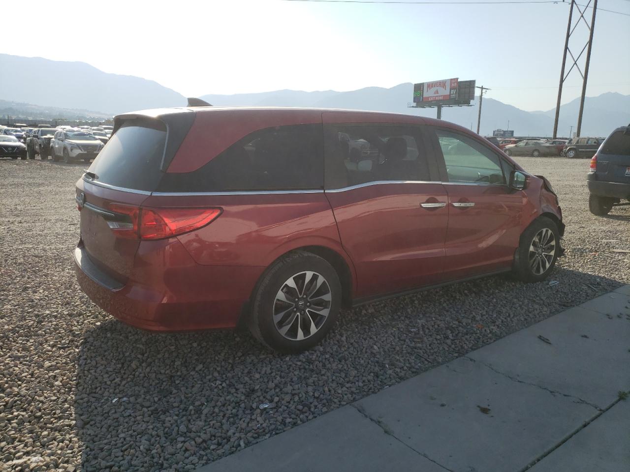 2022 HONDA ODYSSEY EXL VIN:5FNRL6H76NB042314