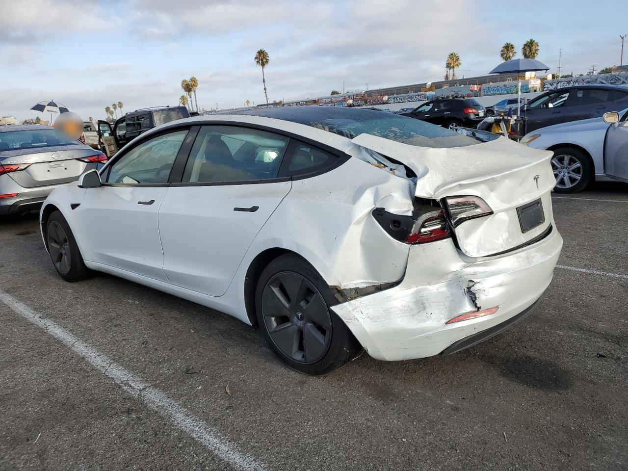 2023 TESLA MODEL 3  VIN:5YJ3E1EA4PF581973