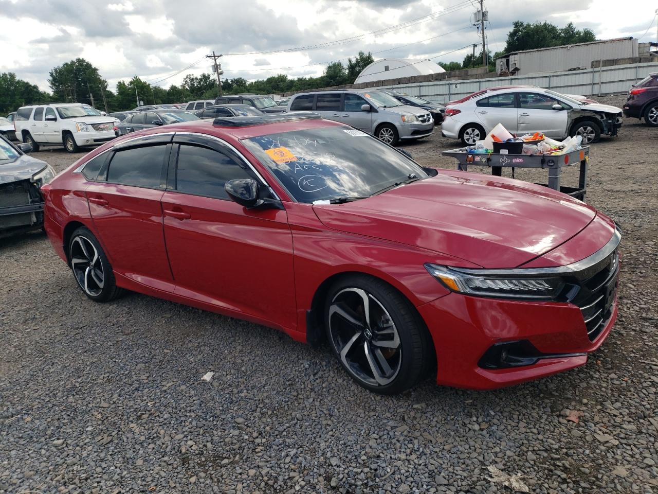 2022 HONDA ACCORD SPORT VIN:1HGCV2F34NA012103