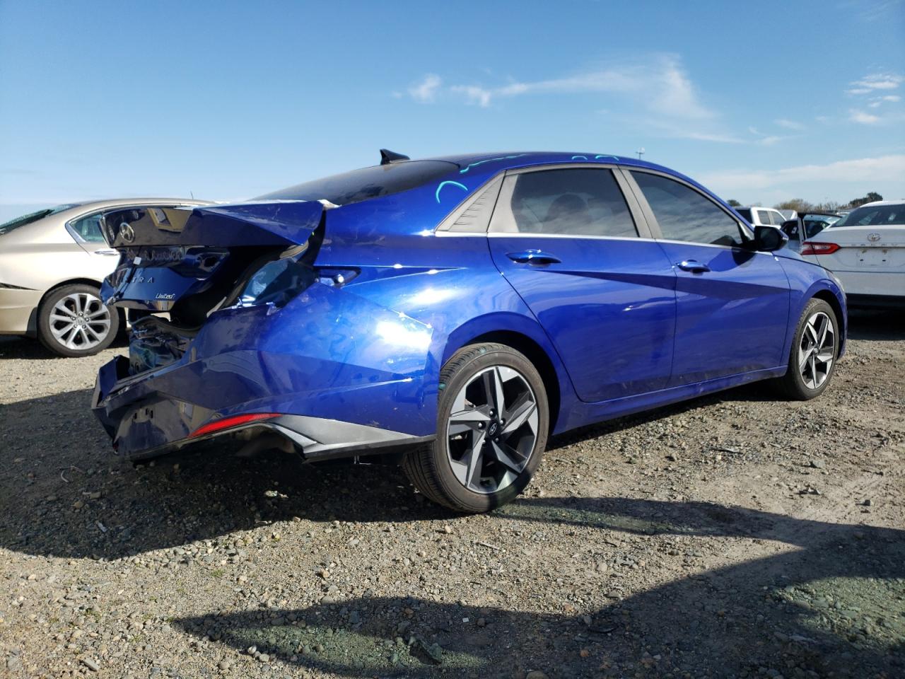 2022 HYUNDAI ELANTRA LIMITED VIN:KMHLP4AG4NU353512