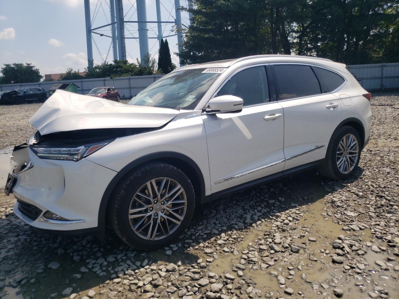 2023 ACURA MDX ADVANCE VIN:5J8YE1H87PL038257