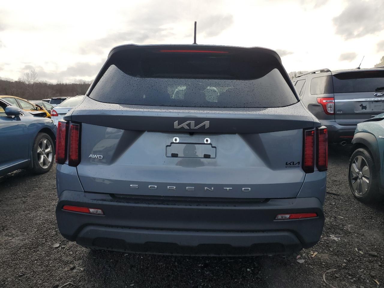 2022 KIA SORENTO LX VIN:5XYRGDLC4NG150937