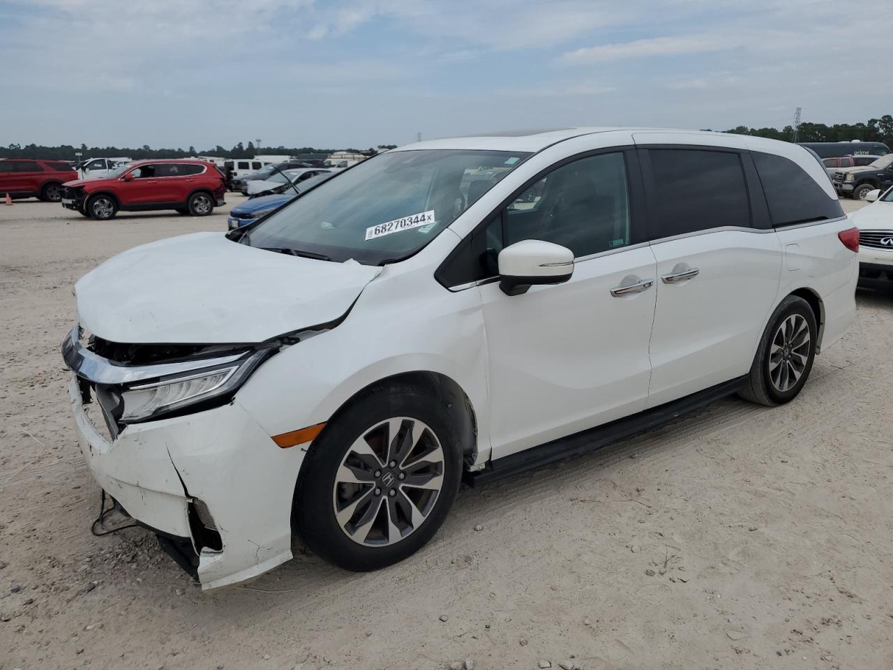 2022 HONDA ODYSSEY EXL VIN:5FNRL6H79NB038600