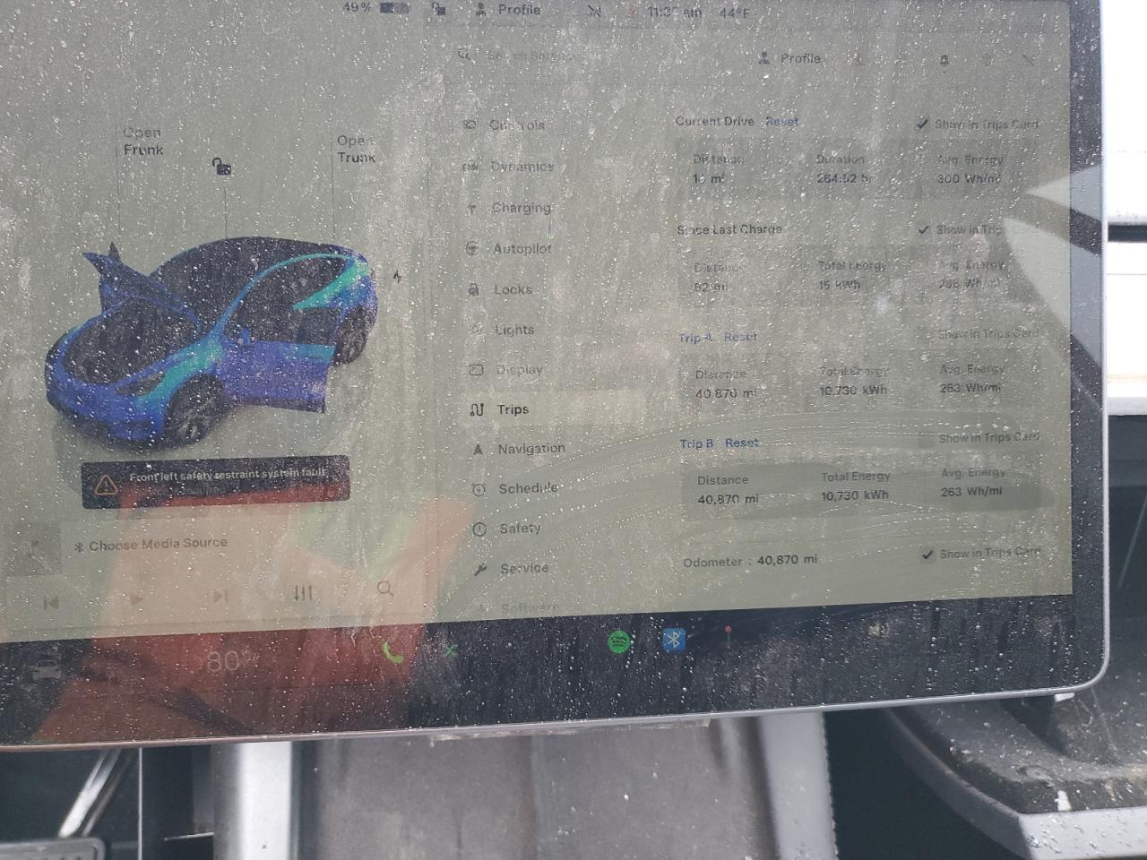 2023 TESLA MODEL Y  VIN:7SAYGDEE8PA044544