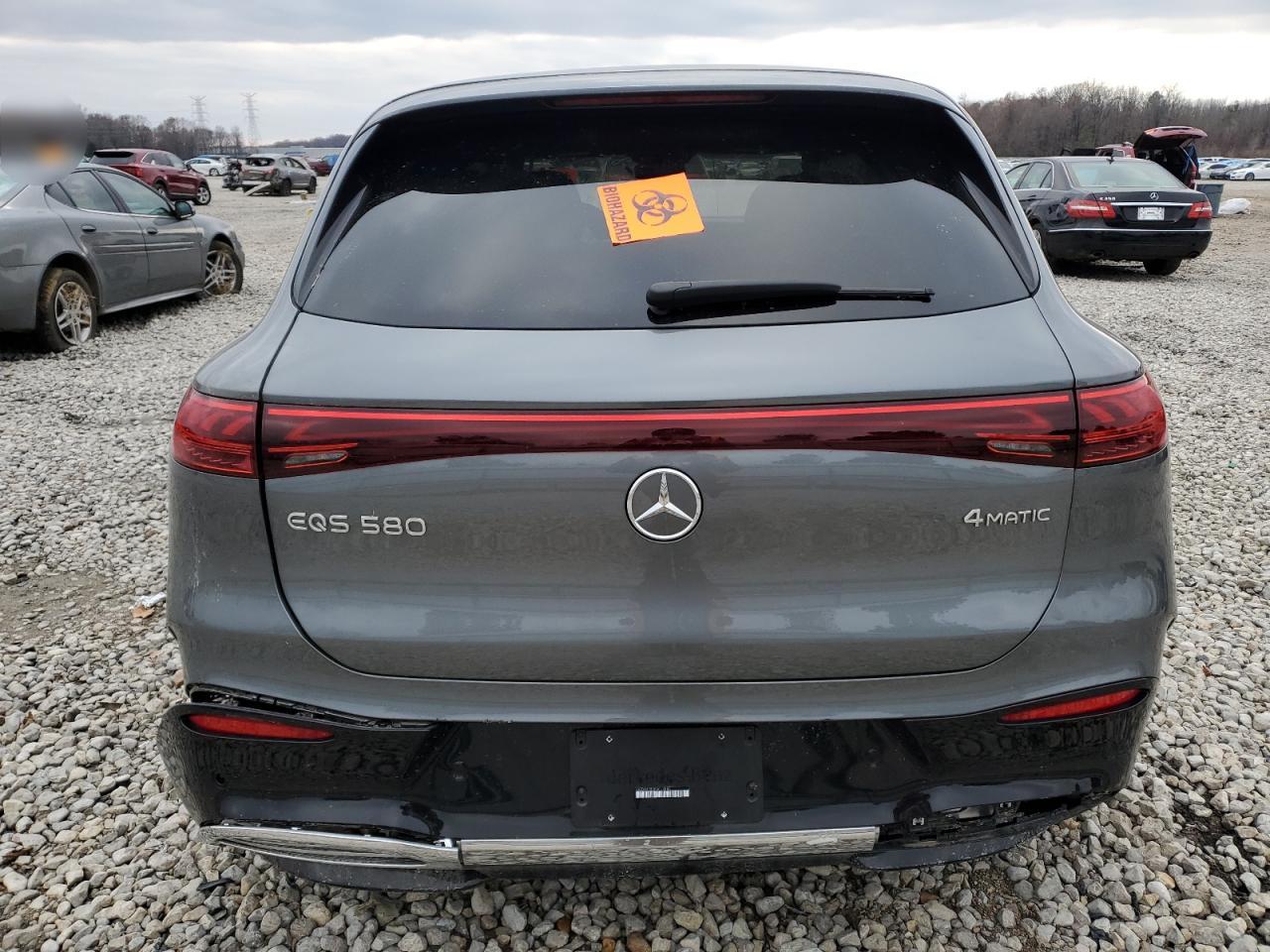 2023 MERCEDES-BENZ EQS SUV 580 4MATIC VIN:4JGDM4EB3PA017883