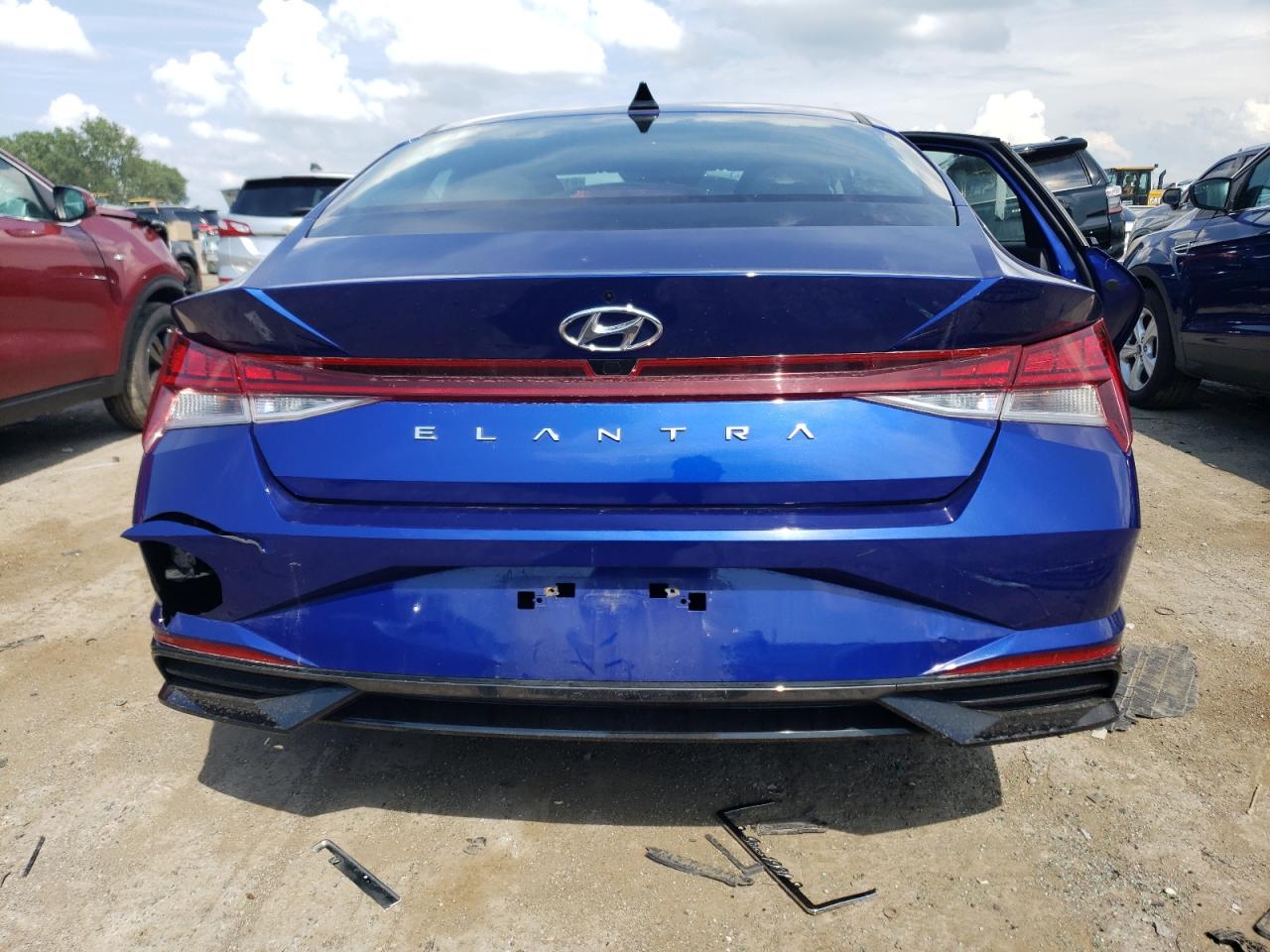 2022 HYUNDAI ELANTRA SEL VIN:KMHLN4AG2NU361663