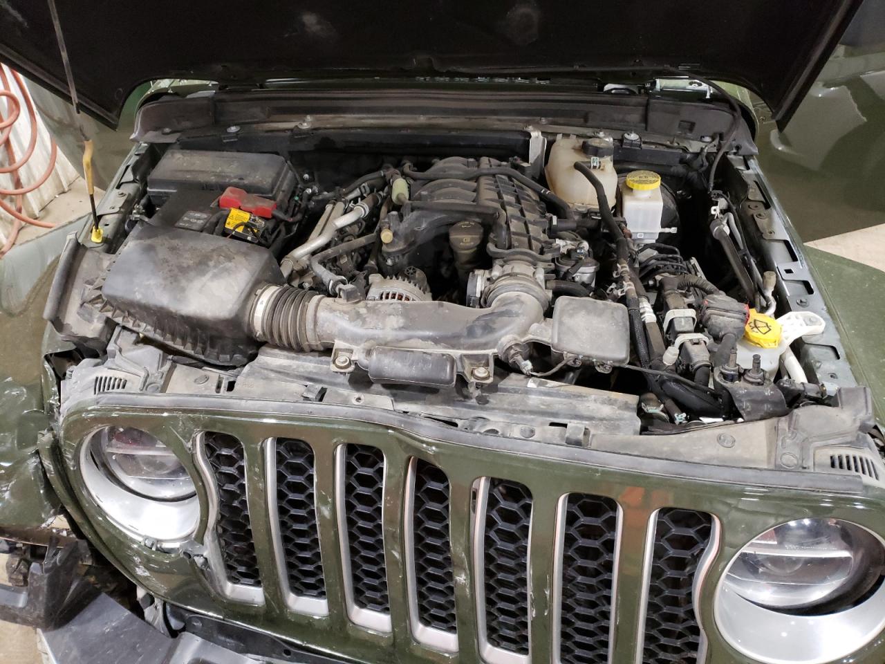 2022 JEEP GLADIATOR OVERLAND VIN:1C6HJTFG0NL144070
