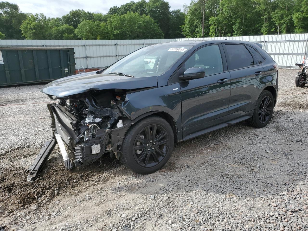 2022 FORD EDGE SEL VIN:2FMPK4J91NBA56642