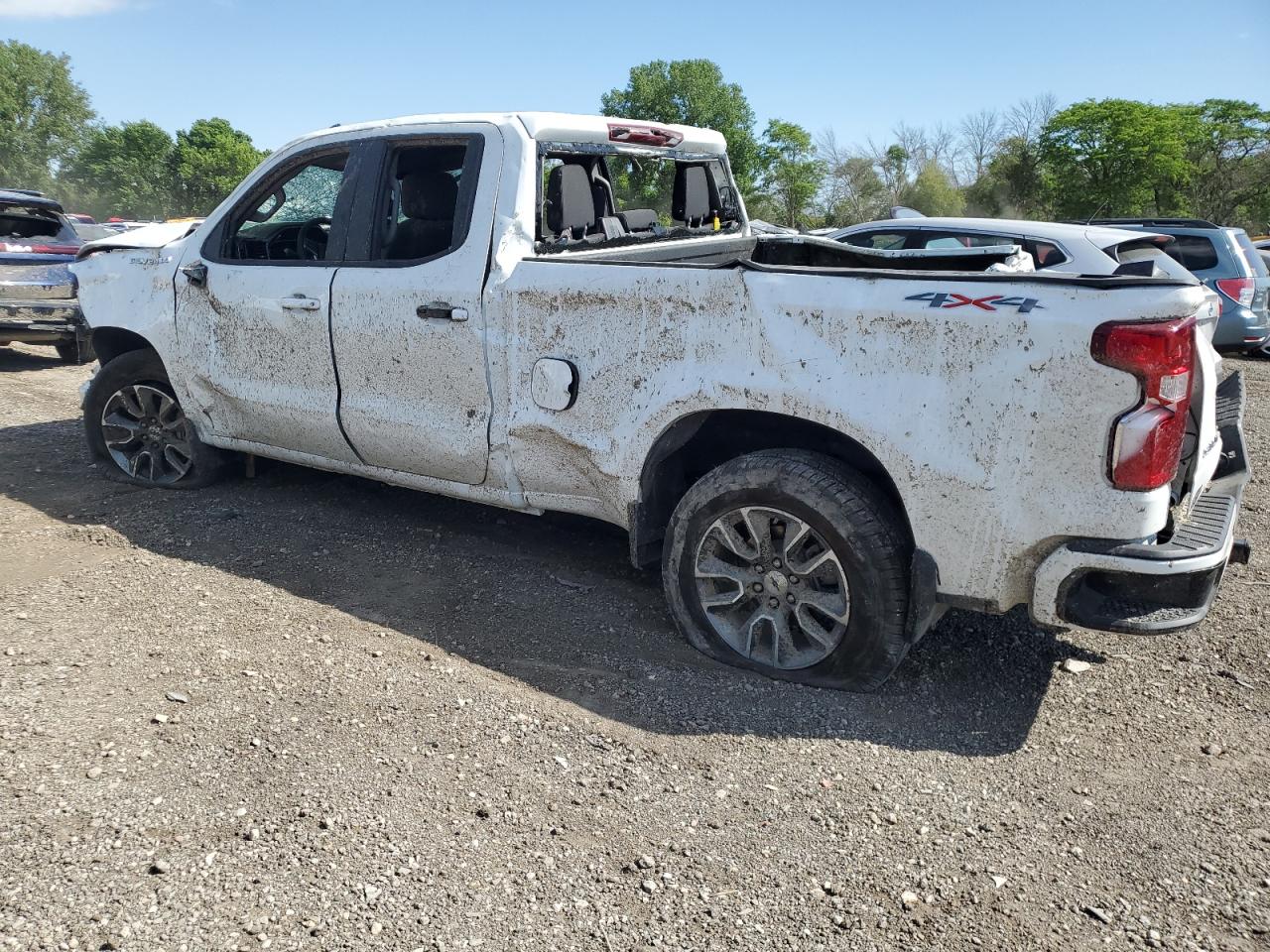 2023 CHEVROLET SILVERADO K1500 RST VIN:1GCRDEEK5PZ321248