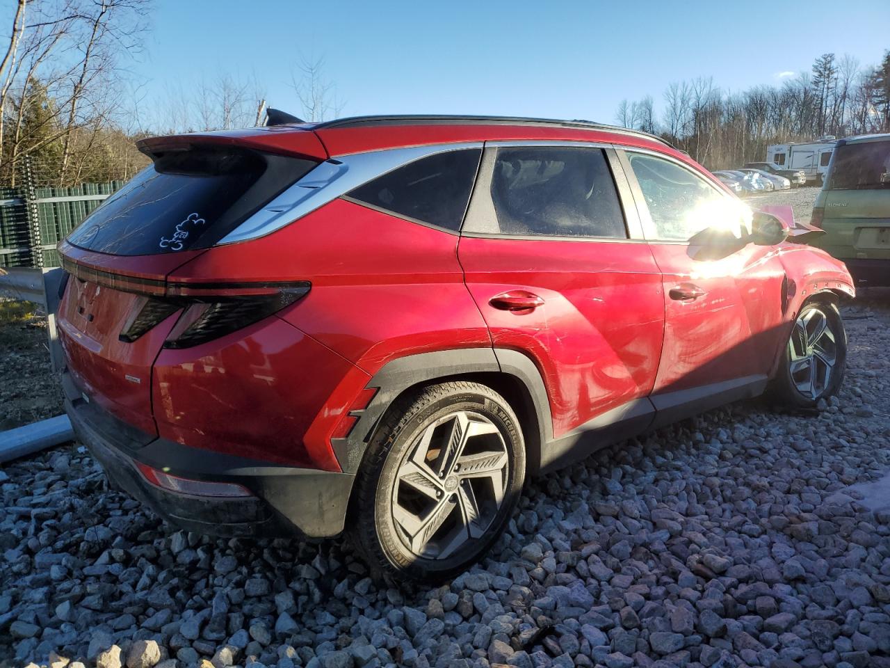 2022 HYUNDAI TUCSON SEL VIN:5NMJCCAE4NH143452