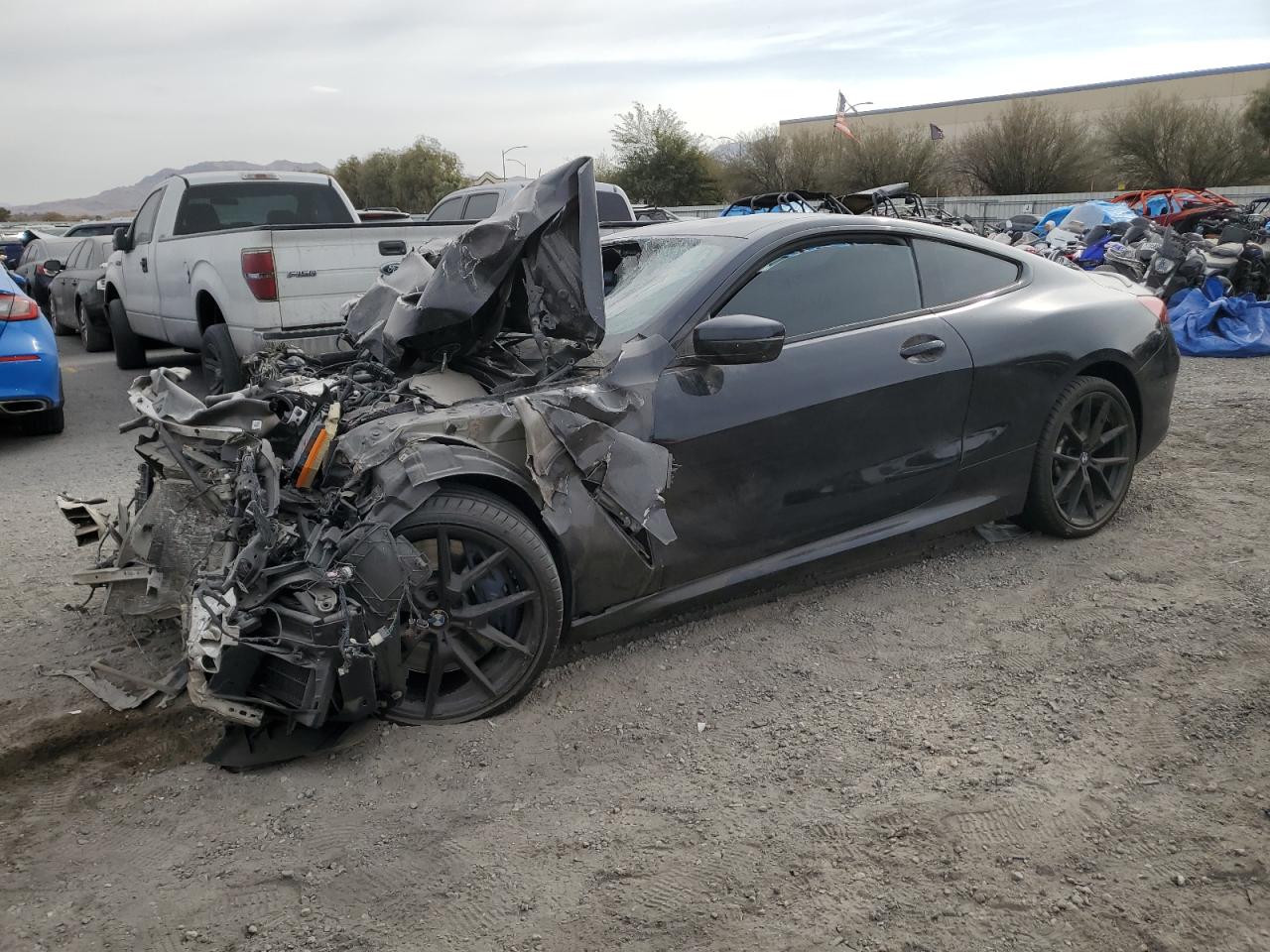 2022 BMW M850XI  VIN:WBABC4C09NCH43622