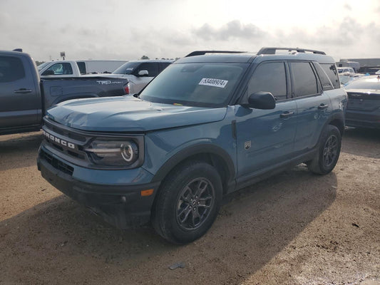 2022 FORD BRONCO SPORT BIG BEND VIN:3FMCR9B64NRD29621