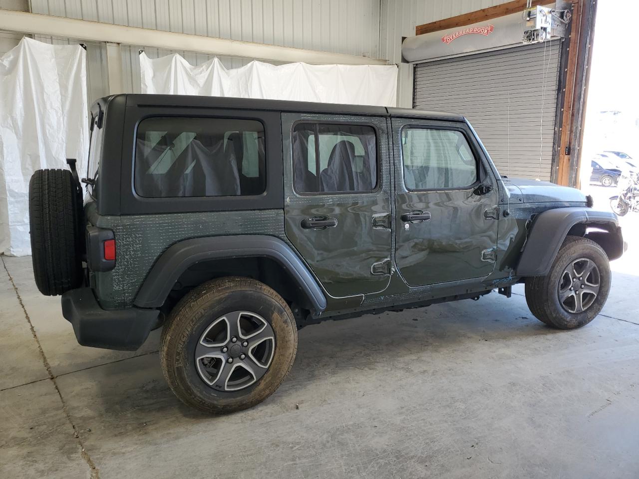 2022 JEEP WRANGLER UNLIMITED SPORT VIN:1C4HJXDG7NW243535