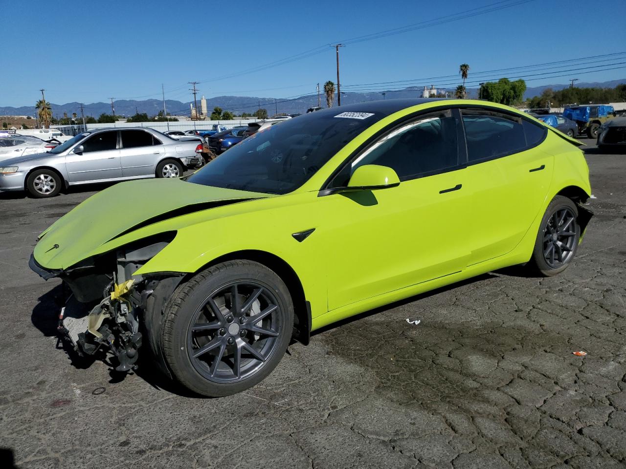 2022 TESLA MODEL 3  VIN:5YJ3E1EA3NF359390