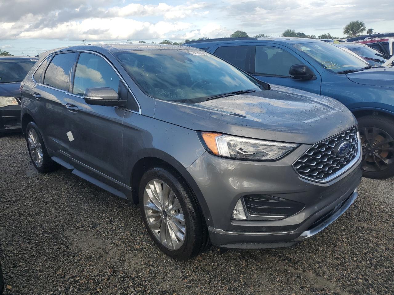 2022 FORD EDGE TITANIUM VIN:2FMPK4K92NBA88854
