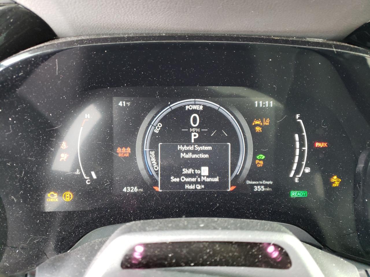 2024 LEXUS RX 350H BASE VIN:3N1AB8DVXLY313492