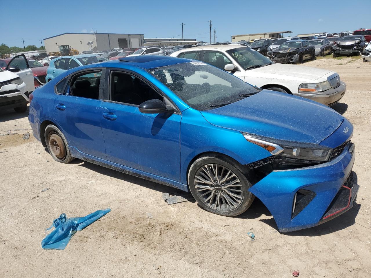 2022 KIA FORTE GT LINE VIN:3KPF54AD9NE444559