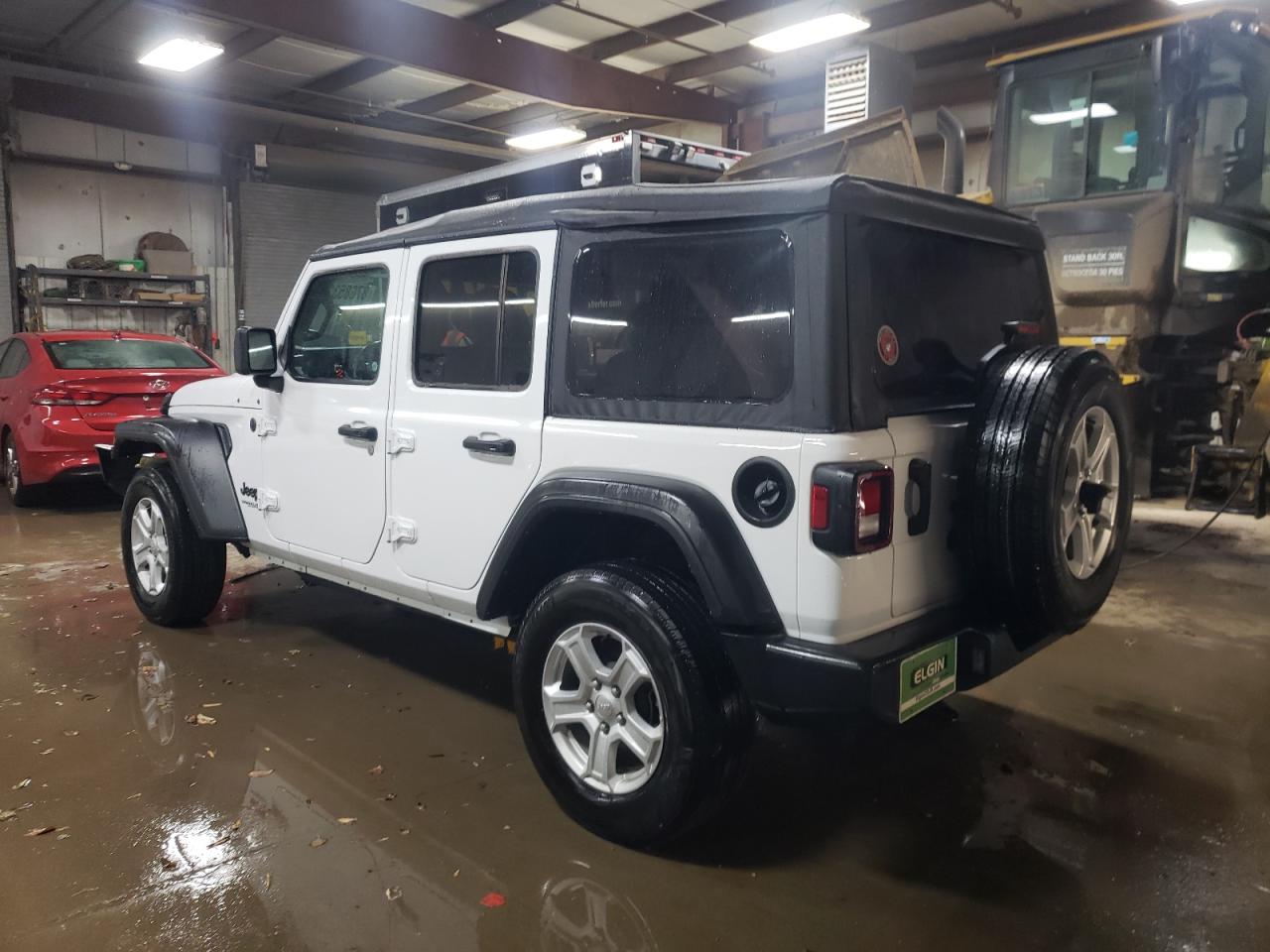 2022 JEEP WRANGLER UNLIMITED SPORT VIN:1C4HJXDG4NW180085