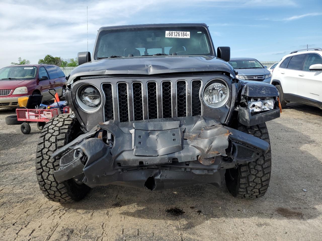 2022 JEEP GLADIATOR OVERLAND VIN:1C6HJTFG0NL138849