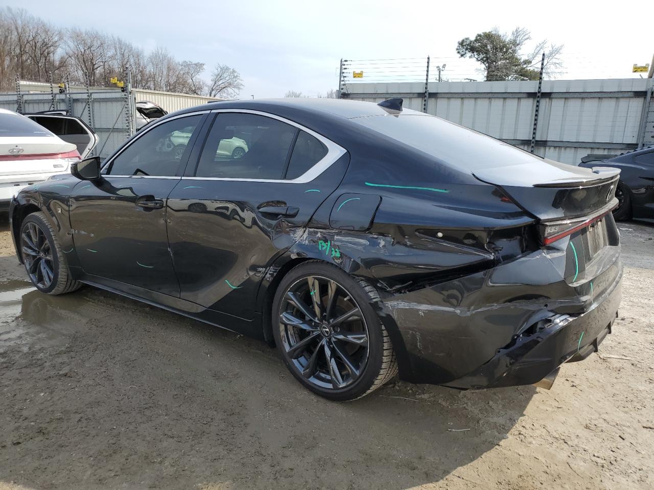 2022 LEXUS IS 350 F SPORT VIN:JTHGZ1E21N5026894