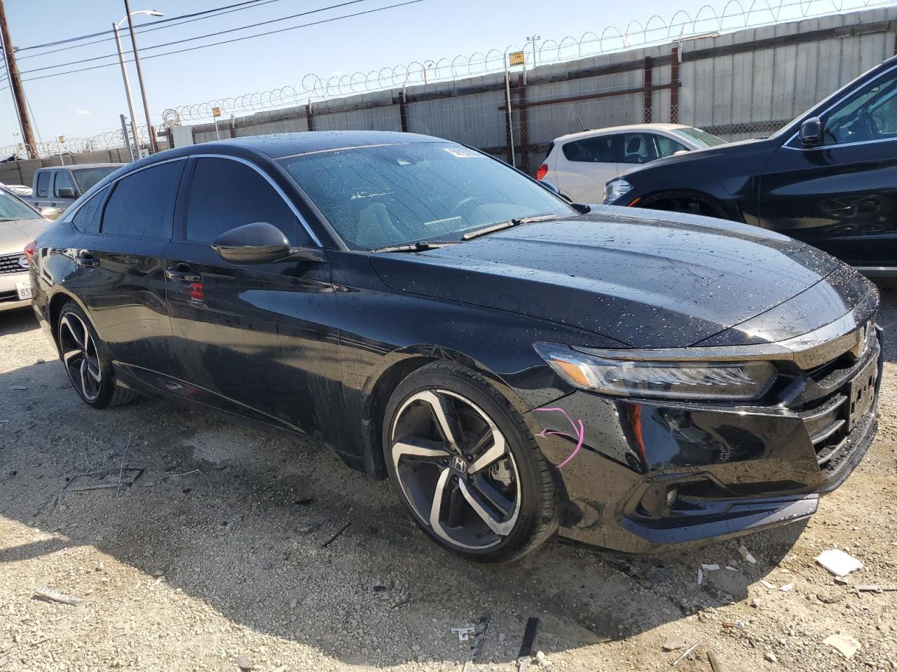 2022 HONDA ACCORD SPORT VIN:1HGCV2F33NA009600