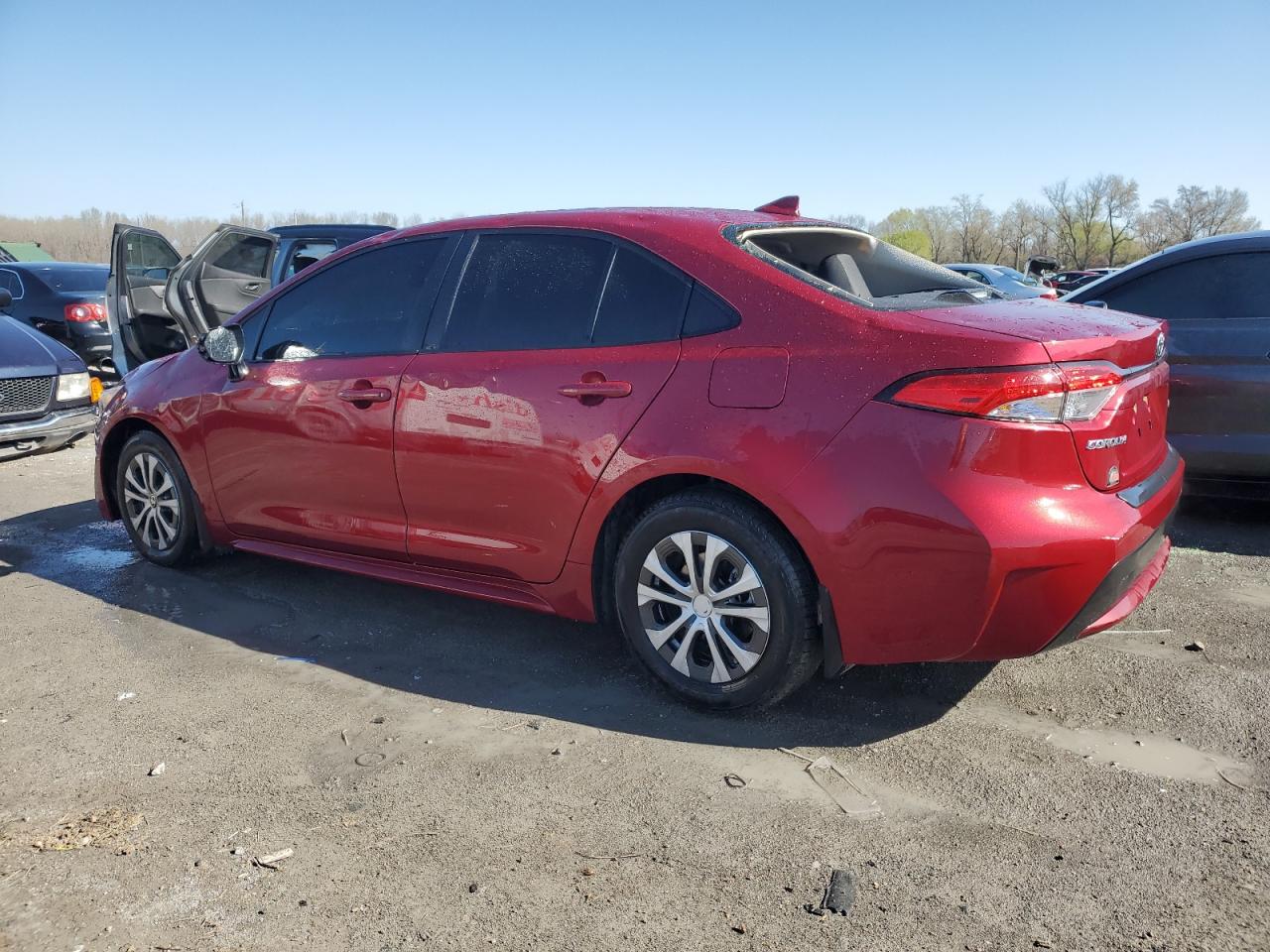 2022 TOYOTA COROLLA LE VIN:JTDEAMDE5NJ059644