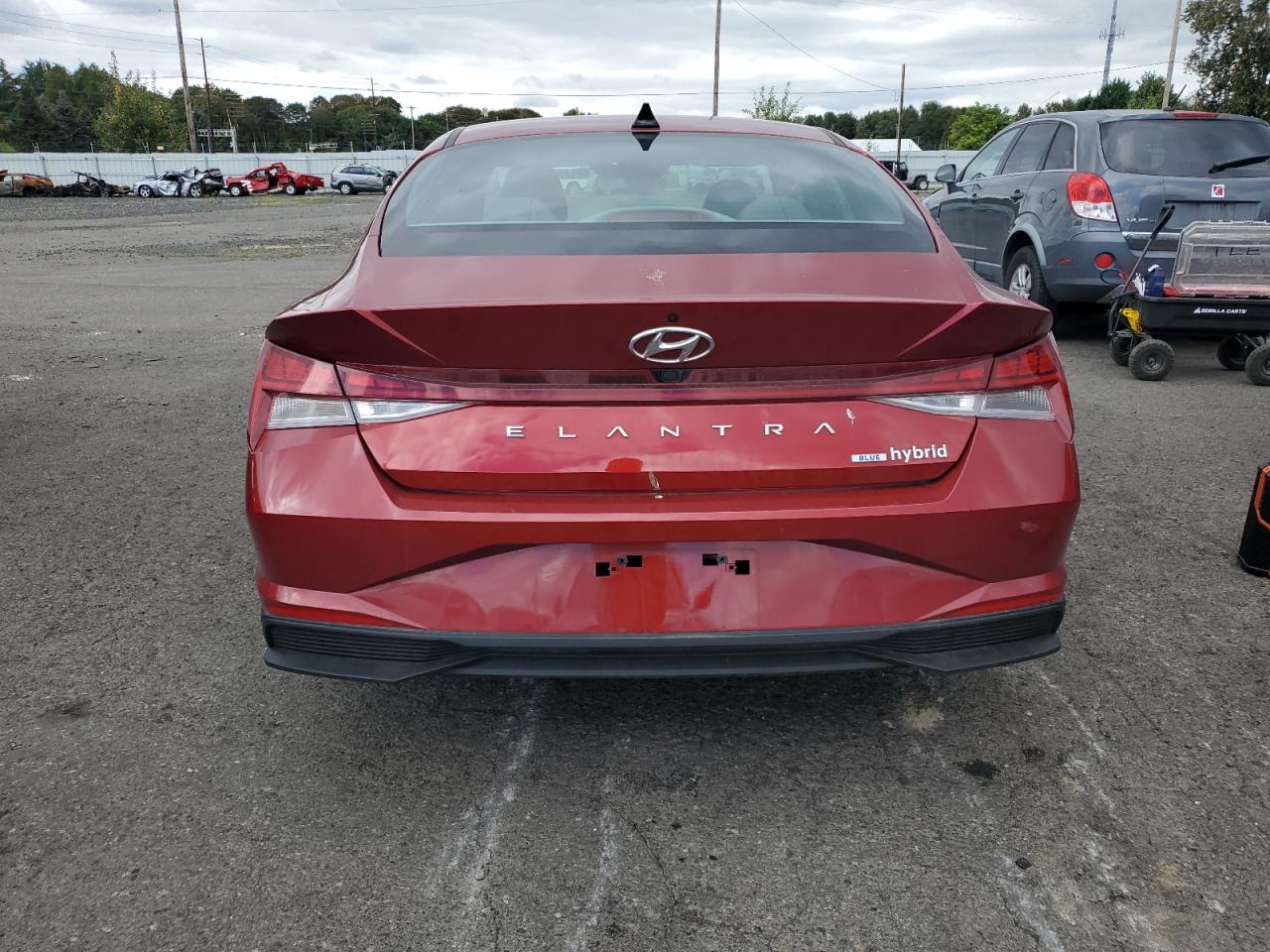 2023 HYUNDAI ELANTRA BLUE VIN:KMHLM4AJXPU081118