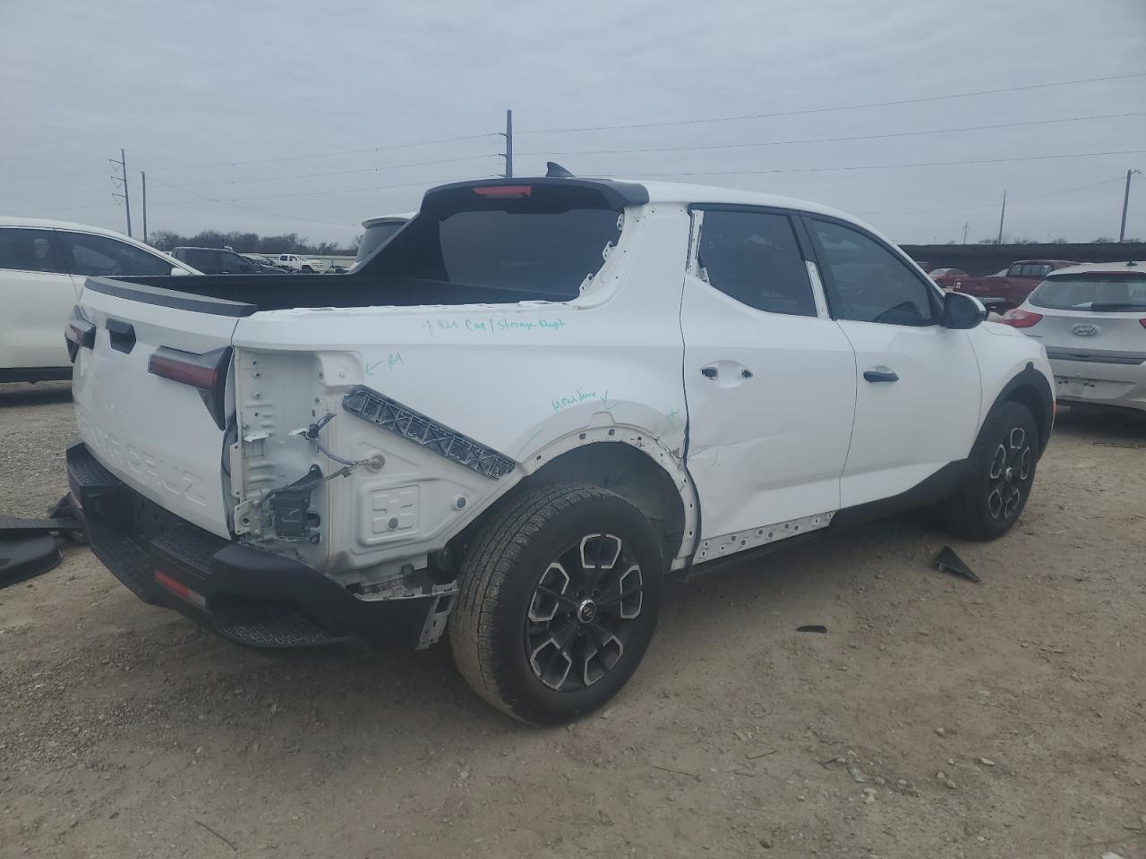 2022 HYUNDAI SANTA CRUZ SEL VIN:5NTJB4AE6NH025545