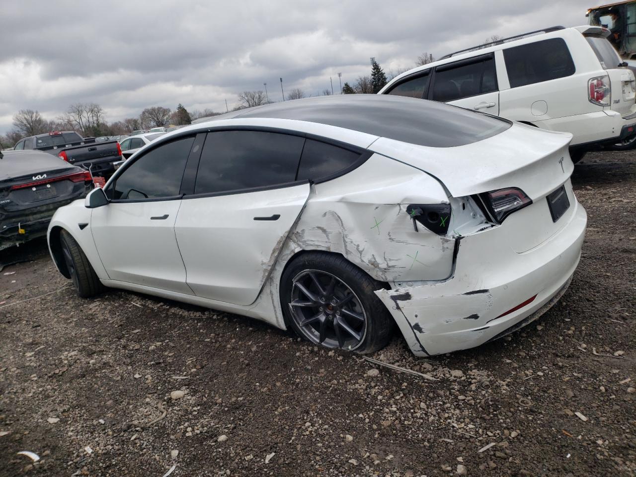 2022 TESLA MODEL 3  VIN:5YJ3E1EB8NF354131