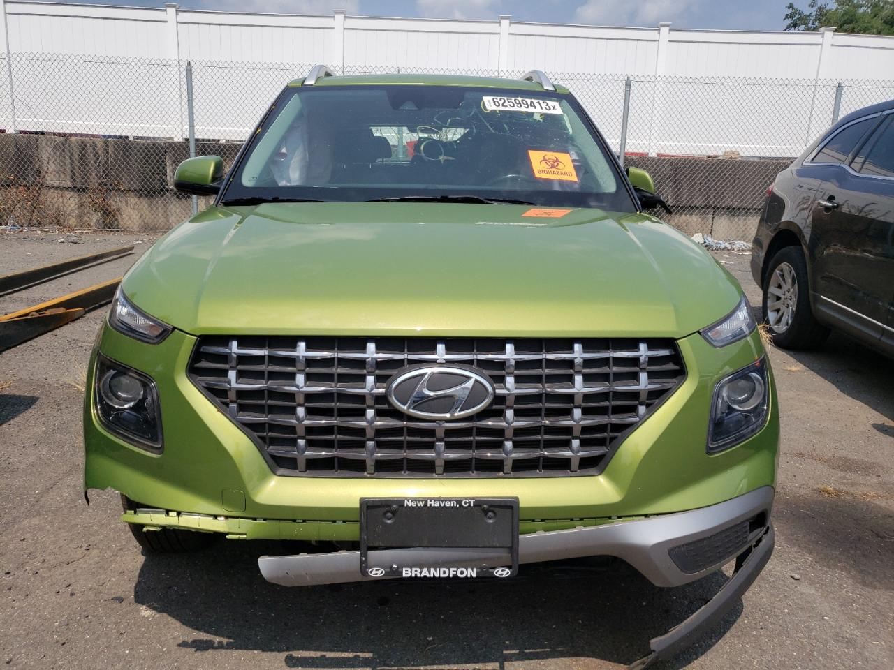 2022 HYUNDAI VENUE SEL VIN:KMHRC8A37NU159003