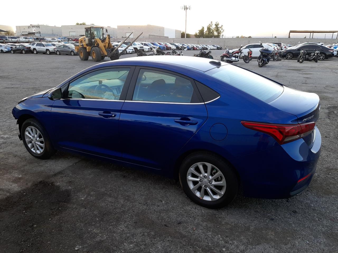 2022 HYUNDAI ACCENT SE VIN:3KPC24A64NE187615