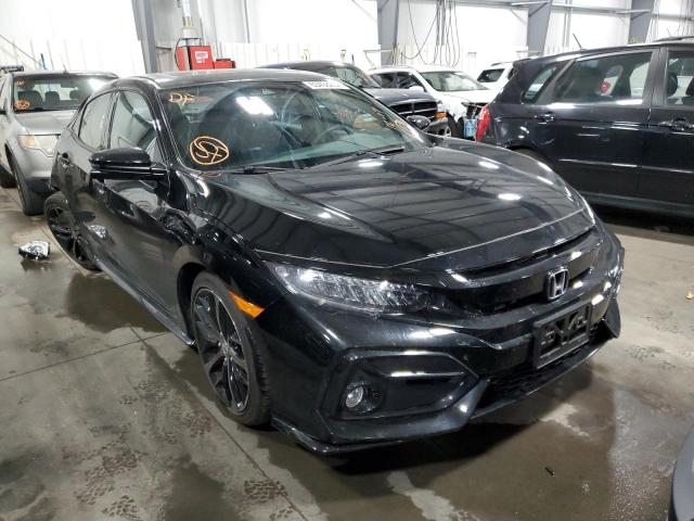 2021 HONDA CIVIC SPORT TOURING VIN: SHHFK7H93MU214258