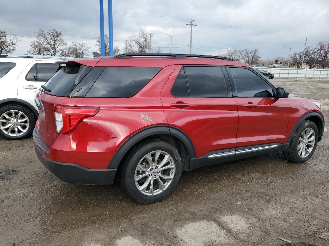 2022 FORD EXPLORER XLT VIN:1FMSK7DH5NGA79798