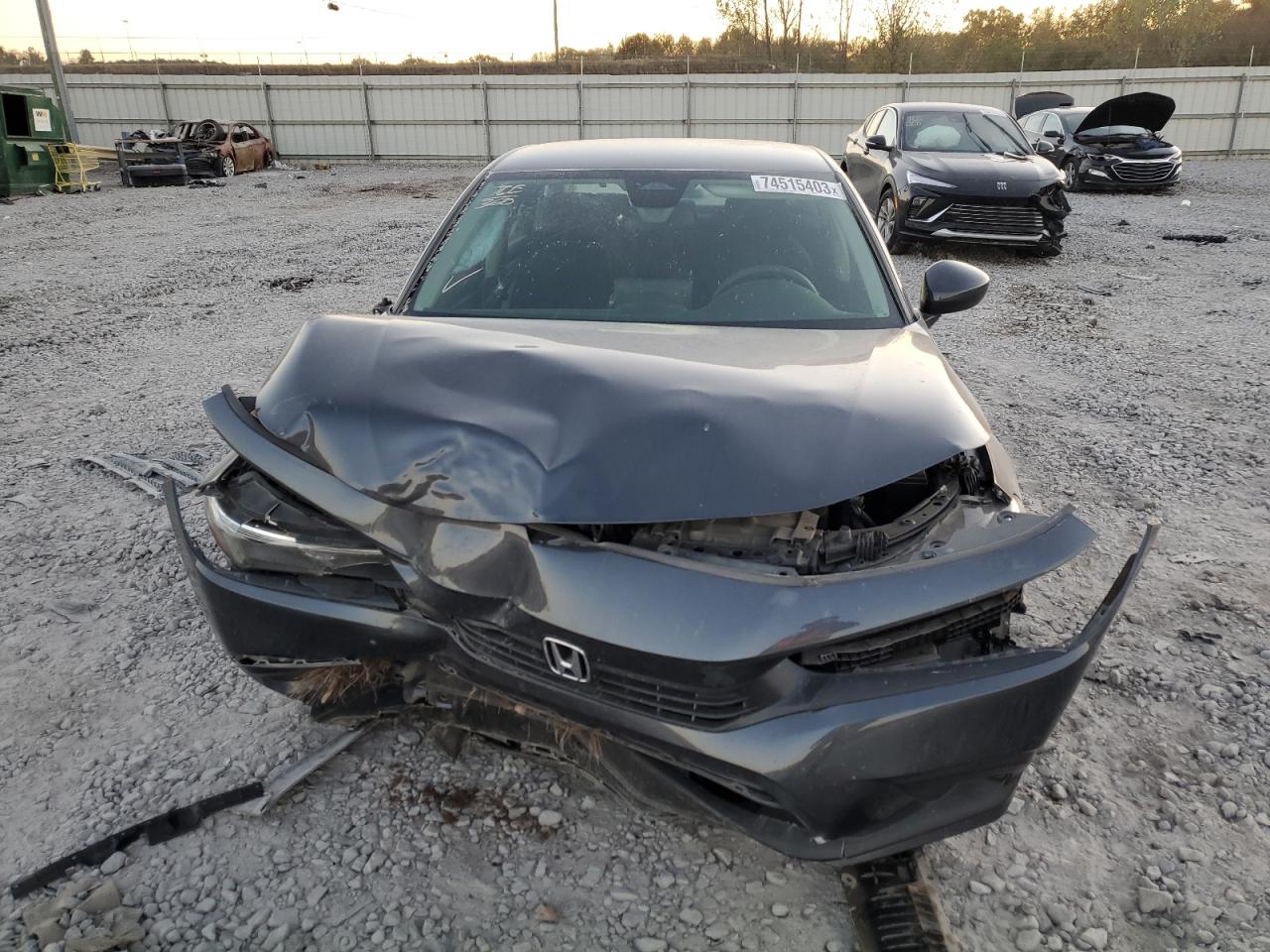 2022 HONDA CIVIC LX VIN:2HGFE2F27NH506915