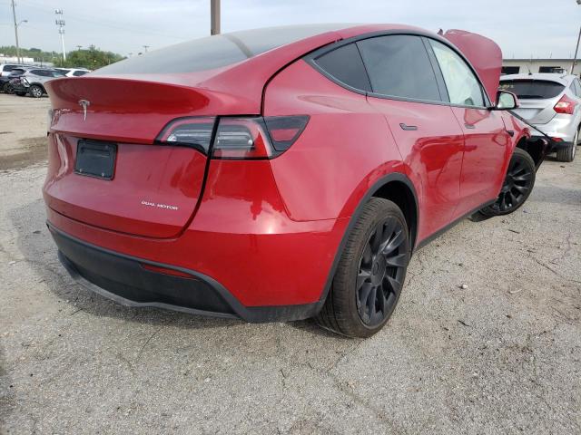 2021 TESLA MODEL Y VIN: 5YJYGDEE6MF278760