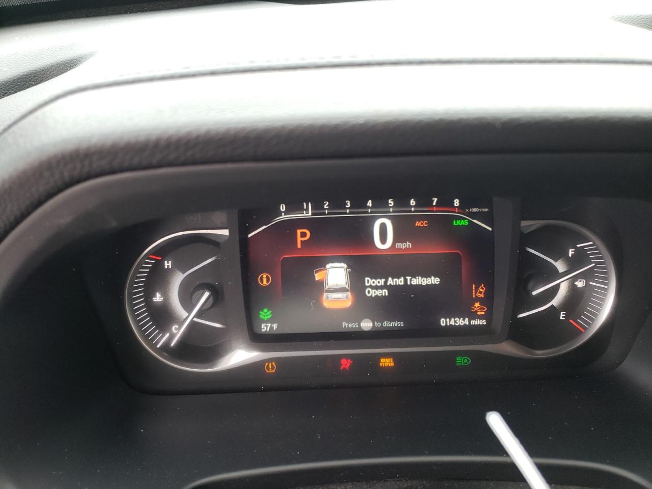 2022 HONDA PASSPORT EXL VIN:5FNYF8H55NB022794