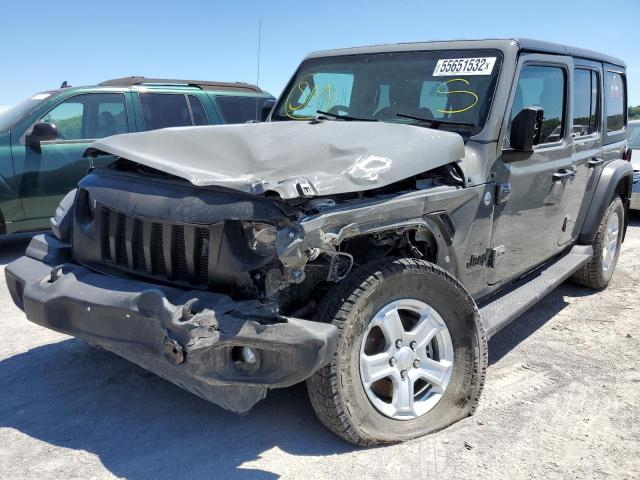 2021 JEEP WRANGLER UNLIMITED SPORT VIN: 1C4HJXKN8MW715774