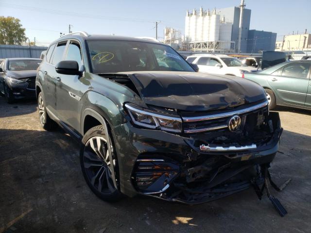 2021 VOLKSWAGEN ATLAS SEL R-LINE VIN: 1V2SR2CA2MC572768