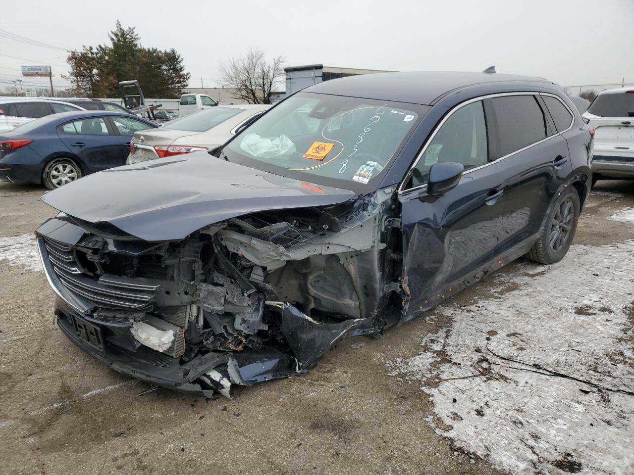 2022 MAZDA CX-9 TOURING VIN:JM3TCBCY6N0606838