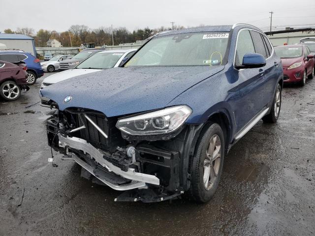 2021 BMW X3 XDRIVE30I VIN: 5UXTY5***********