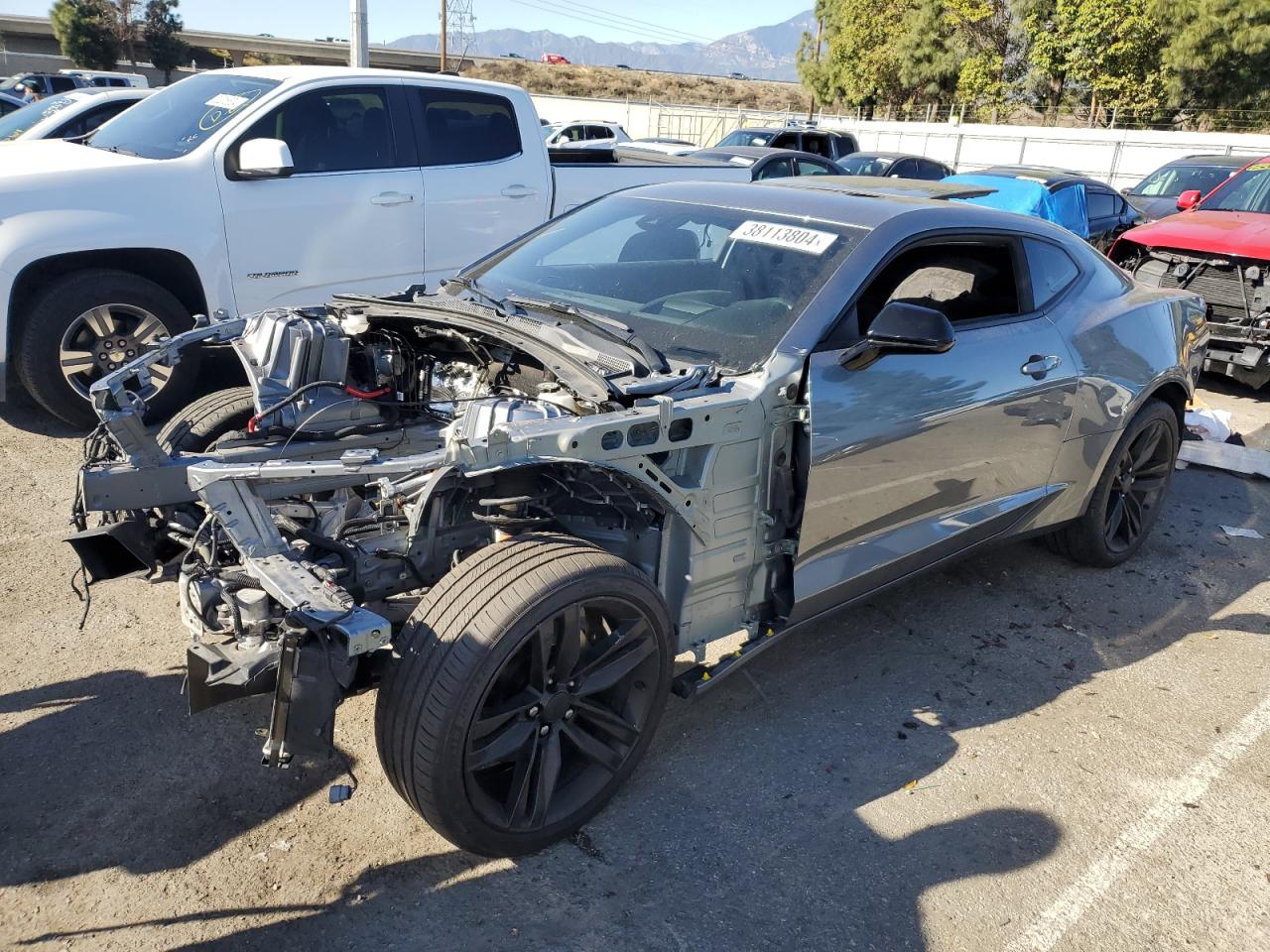 2022 CHEVROLET CAMARO SS VIN:1G1FH1R70N0100043