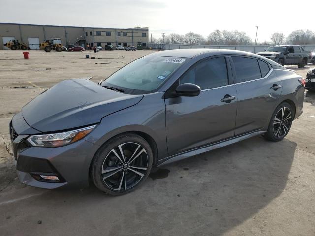 2021 NISSAN SENTRA SR VIN: 3N1AB8DV2MY328389