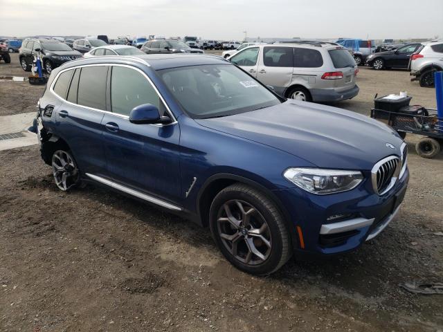 2021 BMW X3 SDRIVE30I VIN: 5UXTY3C06M9H67745