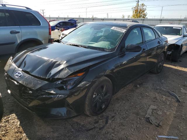 2021 HYUNDAI ELANTRA SEL VIN: 5NPLS4AG3MH003803