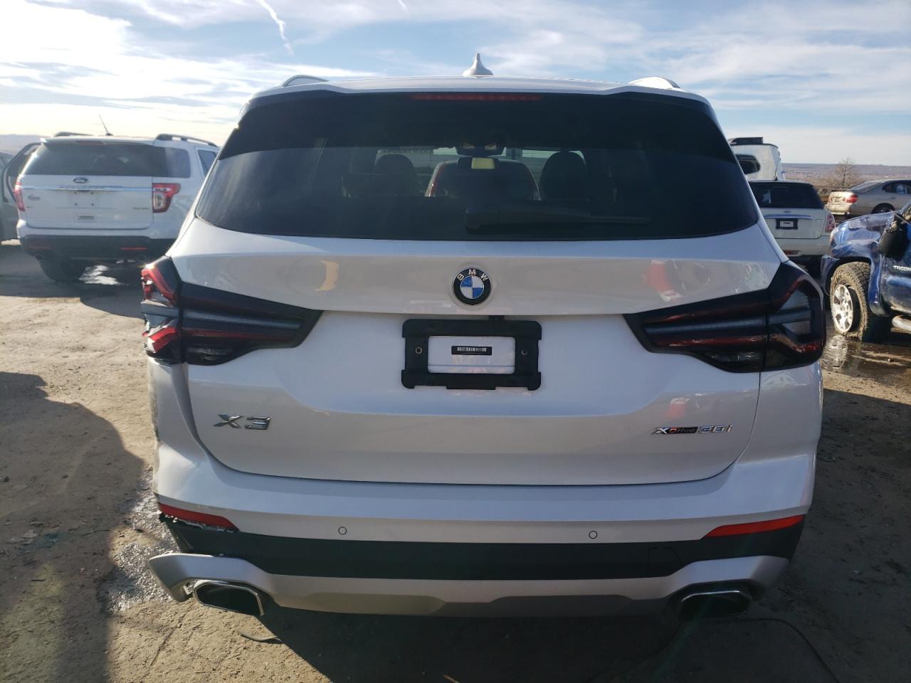 2022 BMW X3 XDRIVE30I VIN:5UX53DP01N9L16423