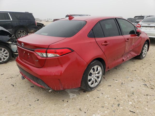 2021 TOYOTA COROLLA LE VIN: JTDEPMAE2MJ143180