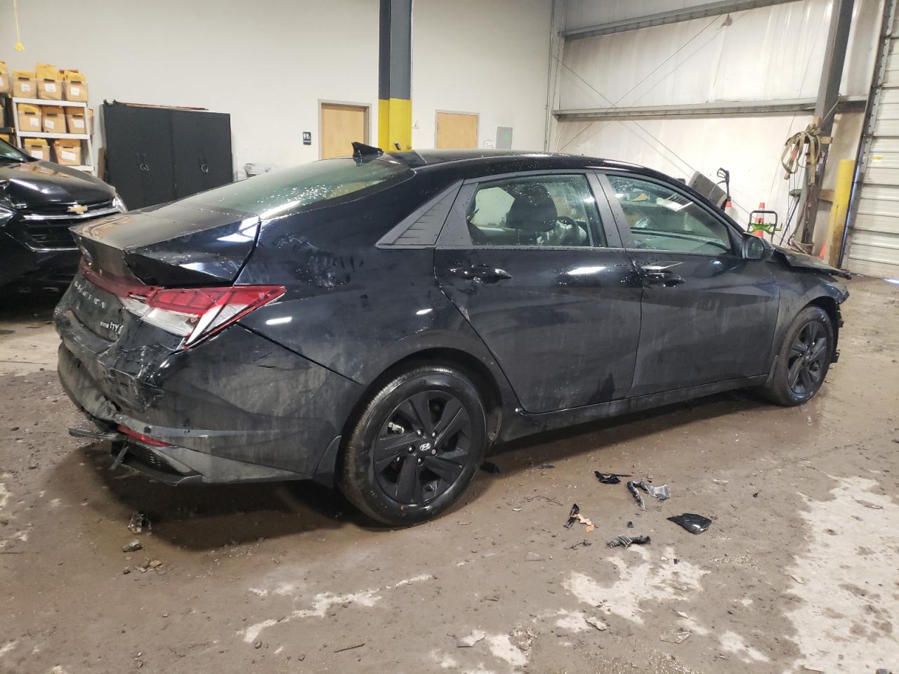 2023 HYUNDAI ELANTRA BLUE VIN:KMHLM4AJ8PU087015
